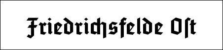 Bild: Friedrichsfelde Ost