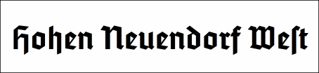 Bild: Hohen Neuendorf West