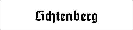 Bild: Lichtenberg