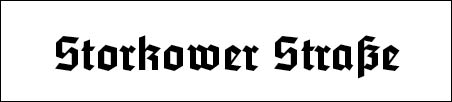 Bild: Storkower Straße