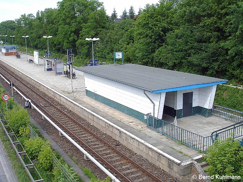 Bild: Bahnsteig im Jahre 2009