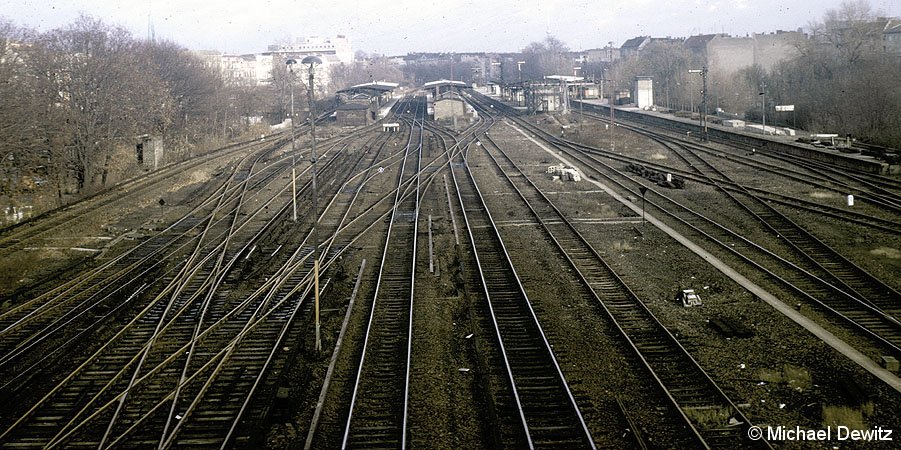 Bild: Blick auf Bahnhof