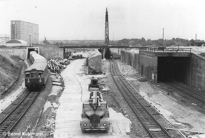 Bild: Bauarbeiten 1975
