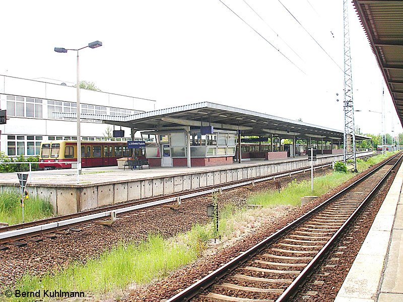 Bild: Zug am Bahnsteig 2009