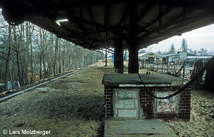 Bild: Abriß Bahnsteig