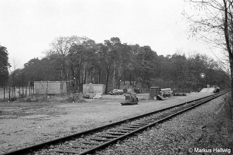 Bild: Verladeplatz der BVG 1987