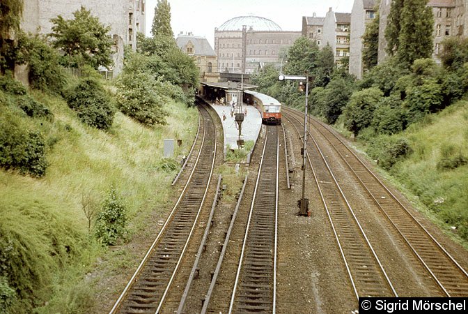 Bild: Blick zum Gasometer