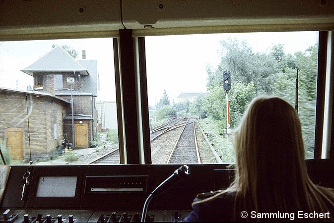 Bild: Blick aus Führerstand