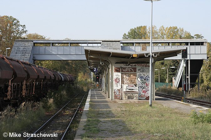 Bild: Bahnsteig 2009