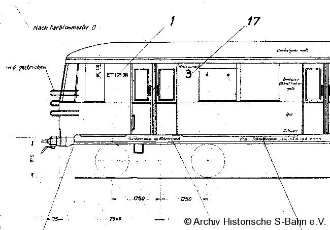 Zeichnung ET 165 901