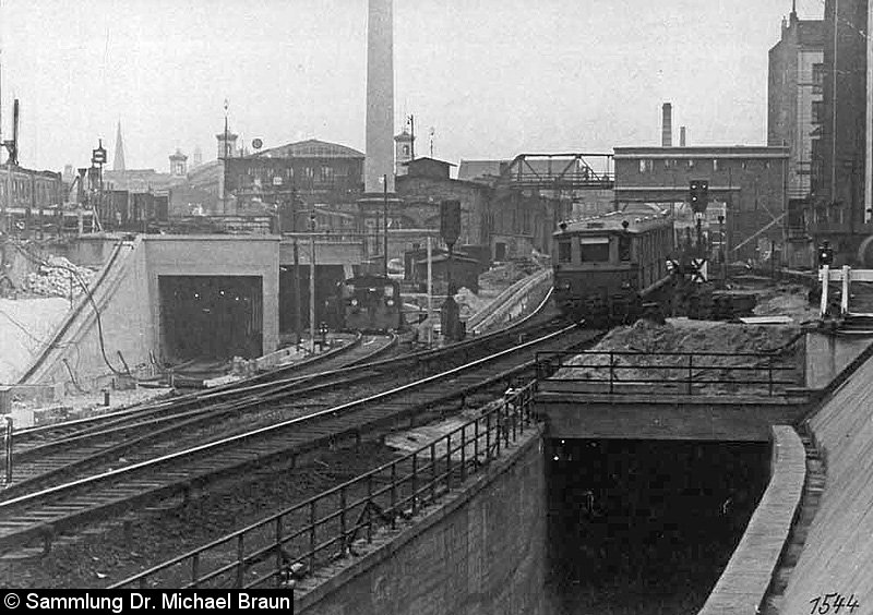 Bild: Bauarbeiten Nordsüd-S-Bahntunnel