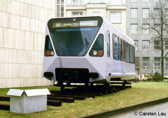 Modell in der Hardenbergstraße
