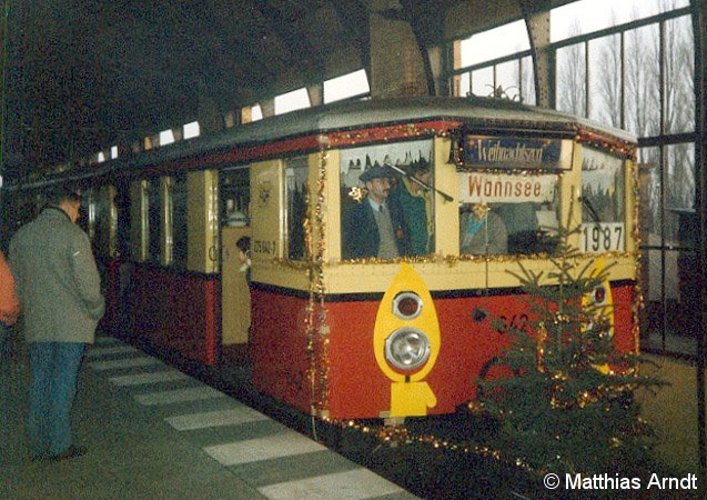 Bild: Weihnachtszug 1952