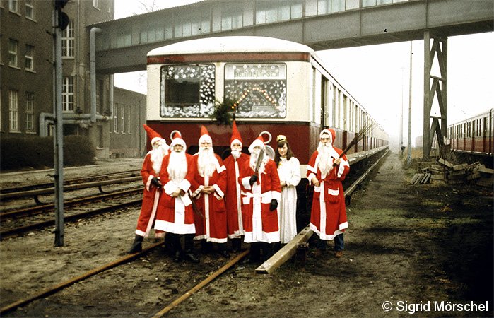 Bild: Weihnachtszug DR 1984 - 2