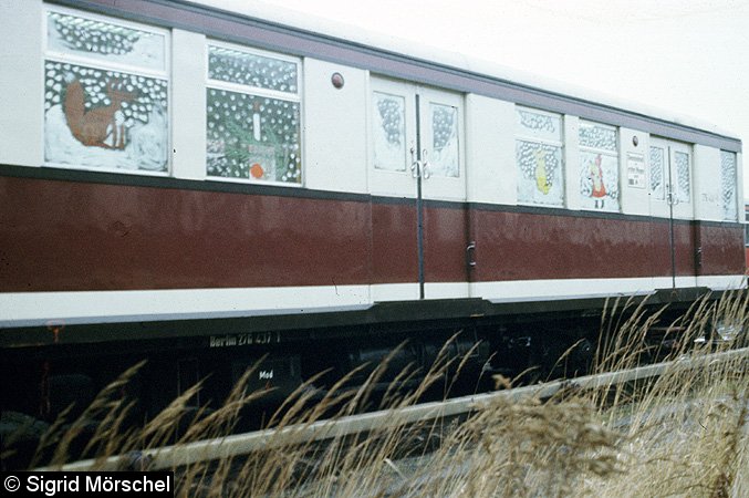 Bild: Weihnachtszug DR 1985 - 2