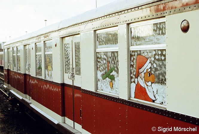 Bild: Weihnachtszug DR 1985 - 7