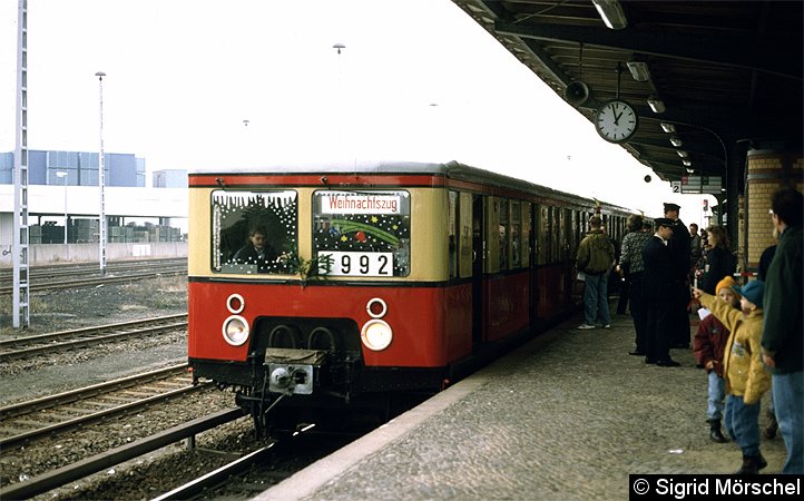 Bild: Weihnachtszug 1992