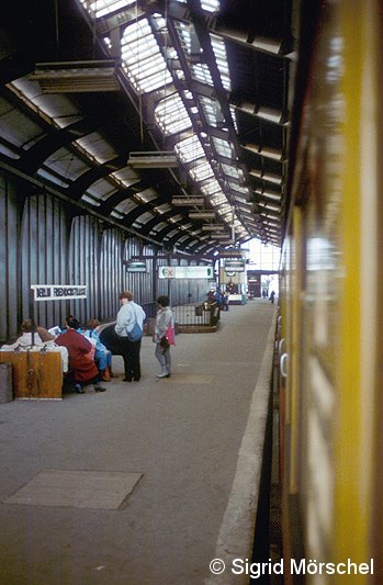 Bild: Gleissituation 1980er Jahre östliches Gleisfeld