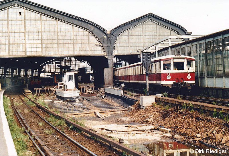 Bild: Gleissituation 1980er Jahre östliches Gleisfeld