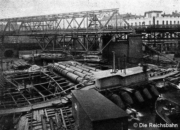 Bild: Baustelle am Landwehrkanal