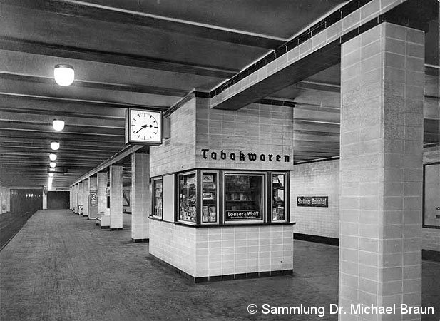 Bild: Stettiner Bahnhof - Bahnsteig A