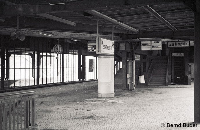 Bild: Bahnsteigansicht Schöneberg Vorortbahn