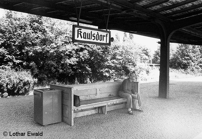 Bild: Wartender in Kaulsdorf