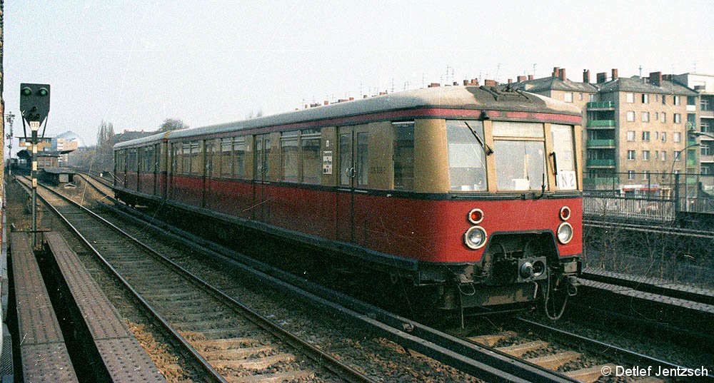 Einfahrt Jungfernheide 1979