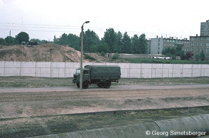 Bild: Grenzanlagen 1984