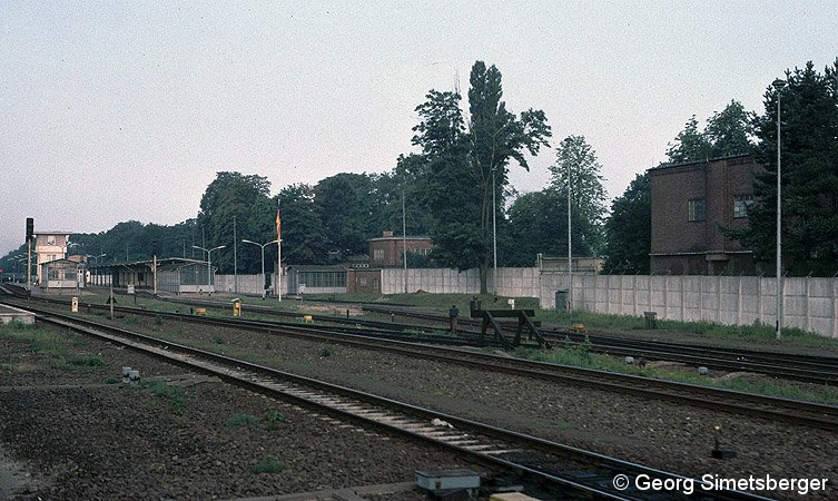 Bild: Grenzanlagen Griebnitzsee
