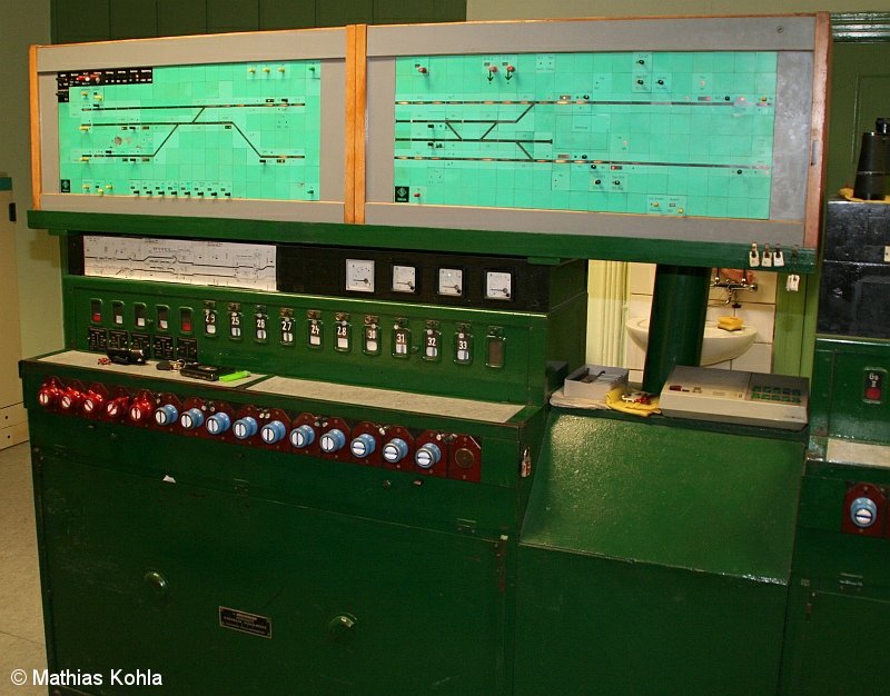 Bild: Hebelwerk der S-Bahn