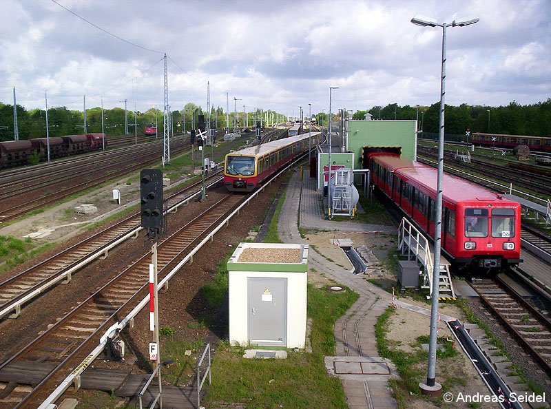 Bild: Waschhalle und Zwischensignal F