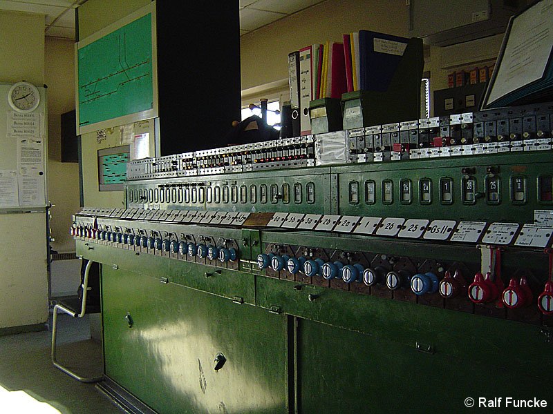 Bild: Stellwerk Okn - Hebelwerk 2