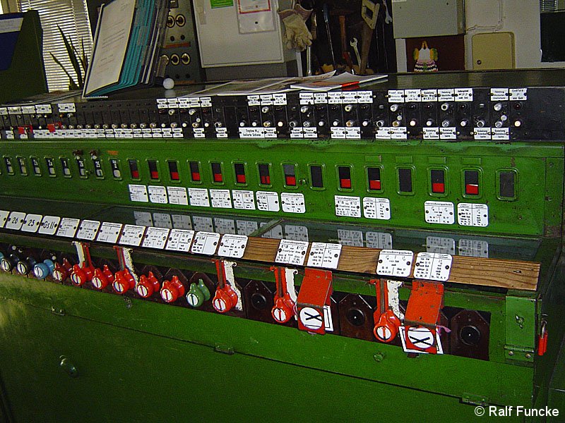 Bild: Stellwerk Okn - Hebelwerk 5